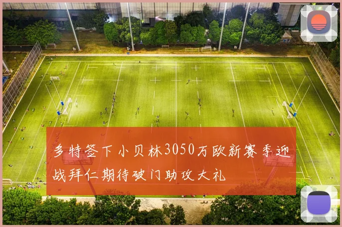 多特签下小贝林3050万欧新赛季迎战拜仁期待破门助攻大礼